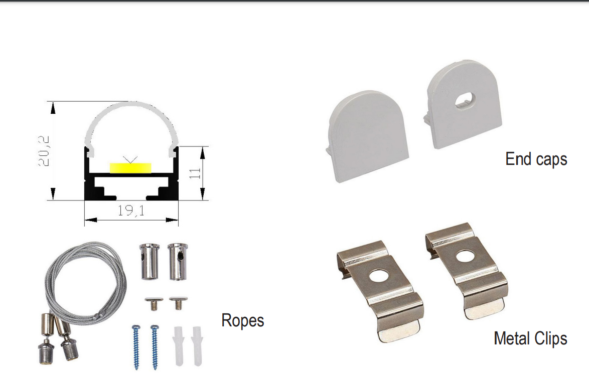 LED profile X19-T1911-1