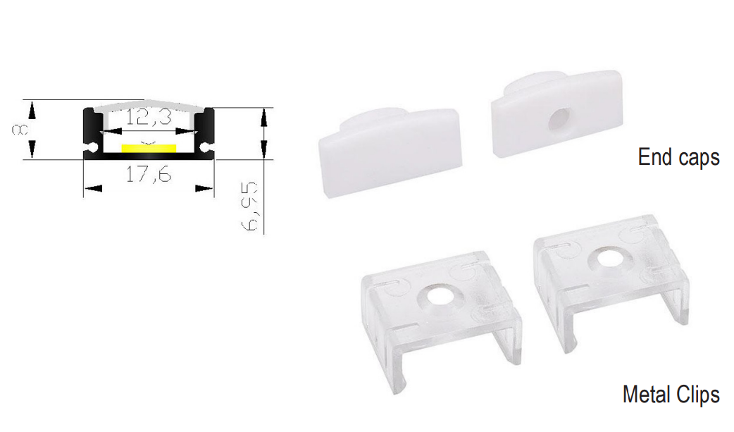 LED Profile X19-T1707-3
