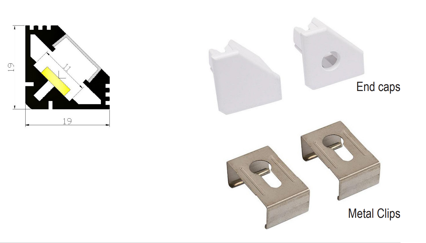 LED Coin profile X19-T1919-3