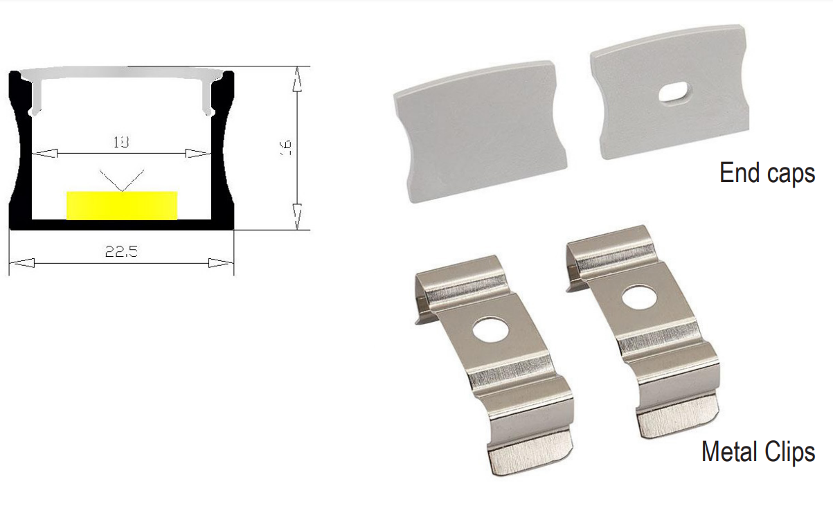 LED Profile X19-T2310-1