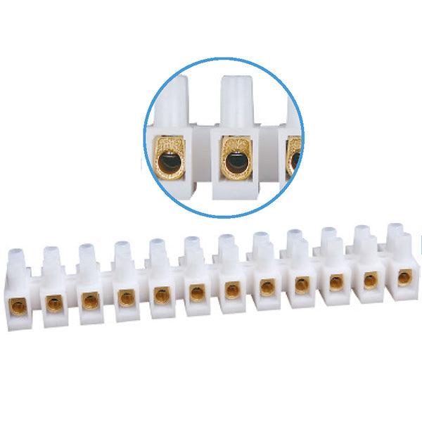 Bloc terminal de passage A07PA10-B Brass/PA66 V0