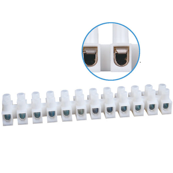 Bloc terminal de passage A07PA10-S STEEL/PA66 V0