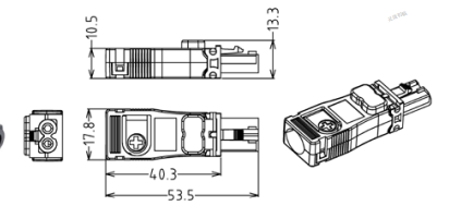 Connecteur enfichable - A07JN002-6F2