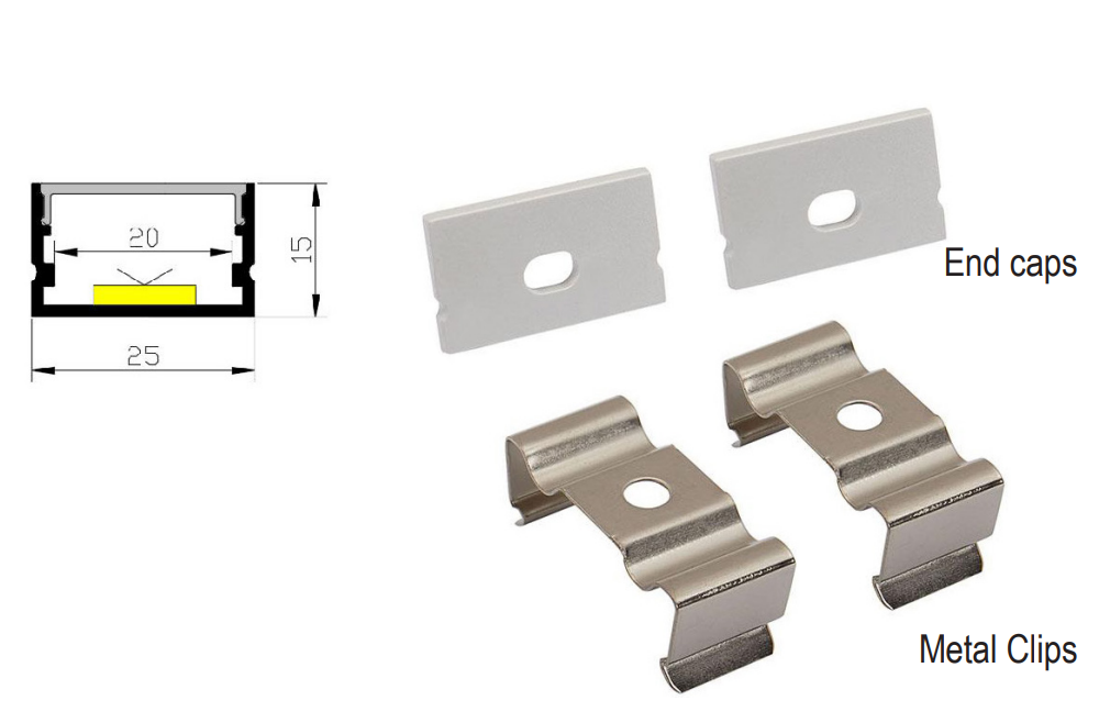 LED Profile X19-T2515-1
