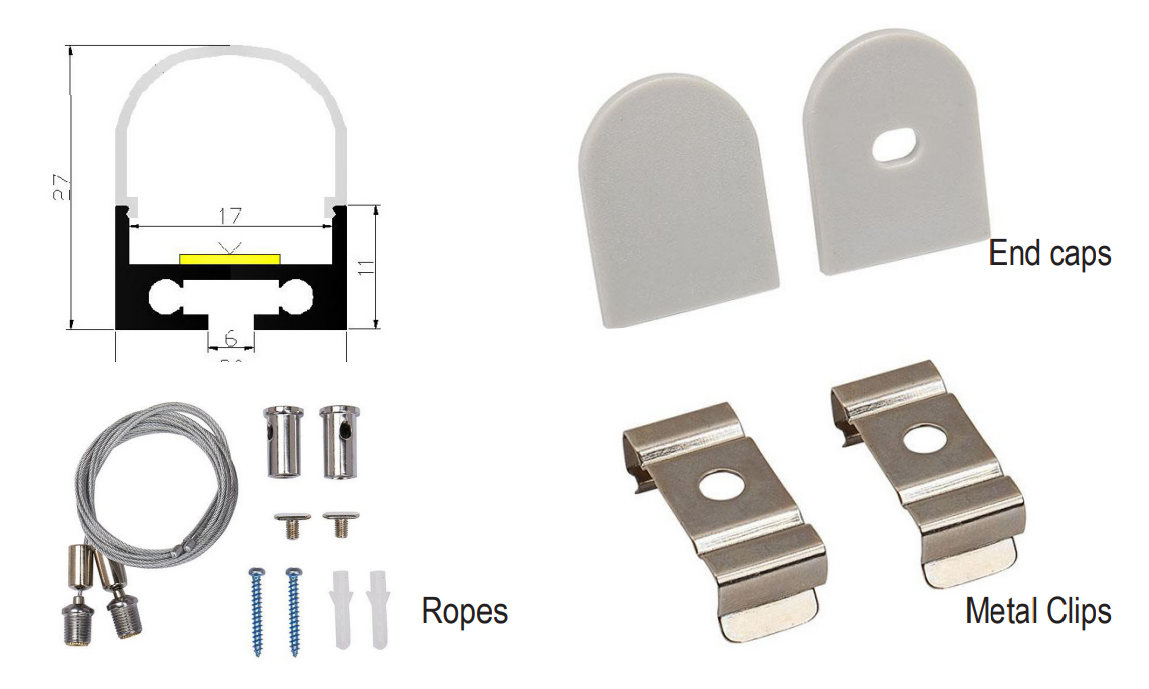 LED profile X19-T2027-1