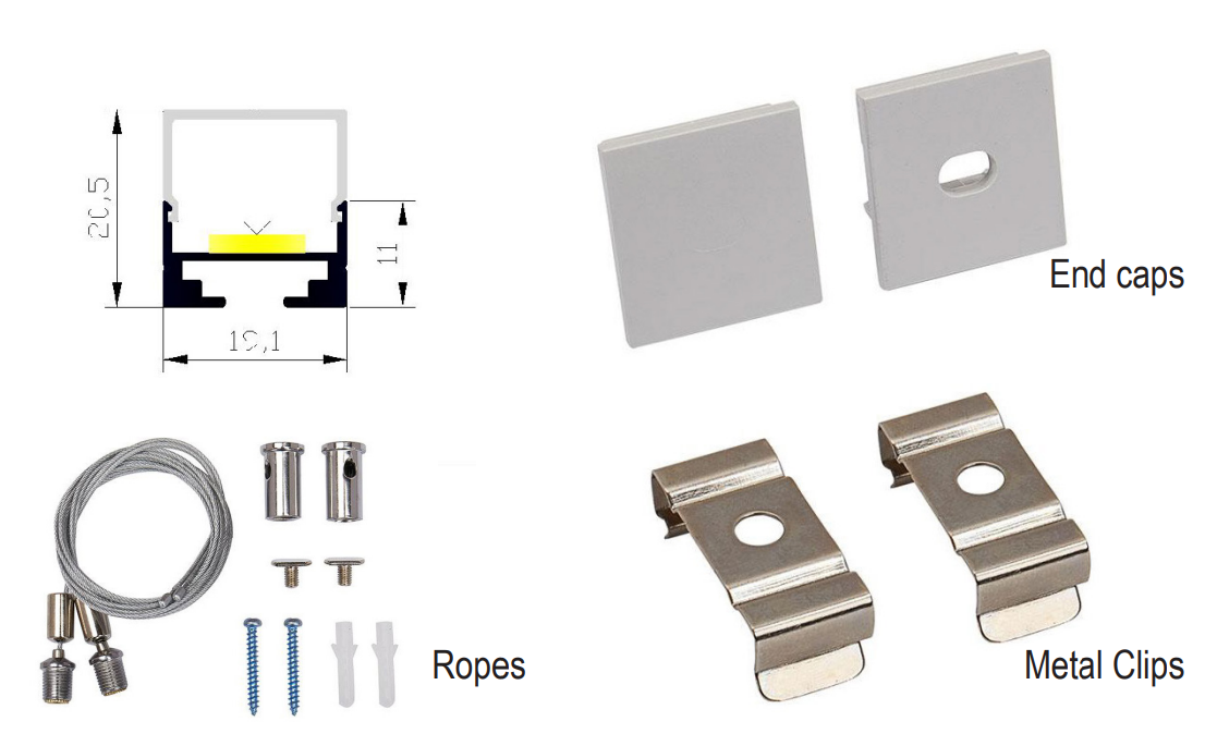 LED profile X19-T1911-2
