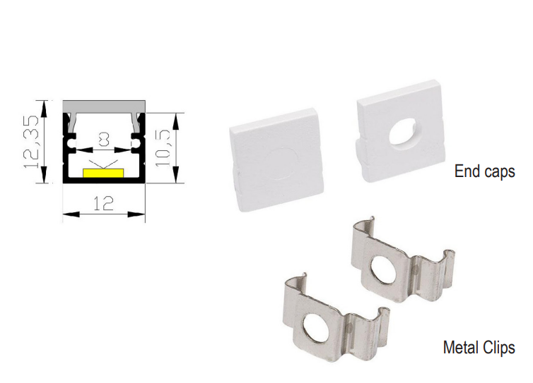 LED Mini Profile X19-T1212