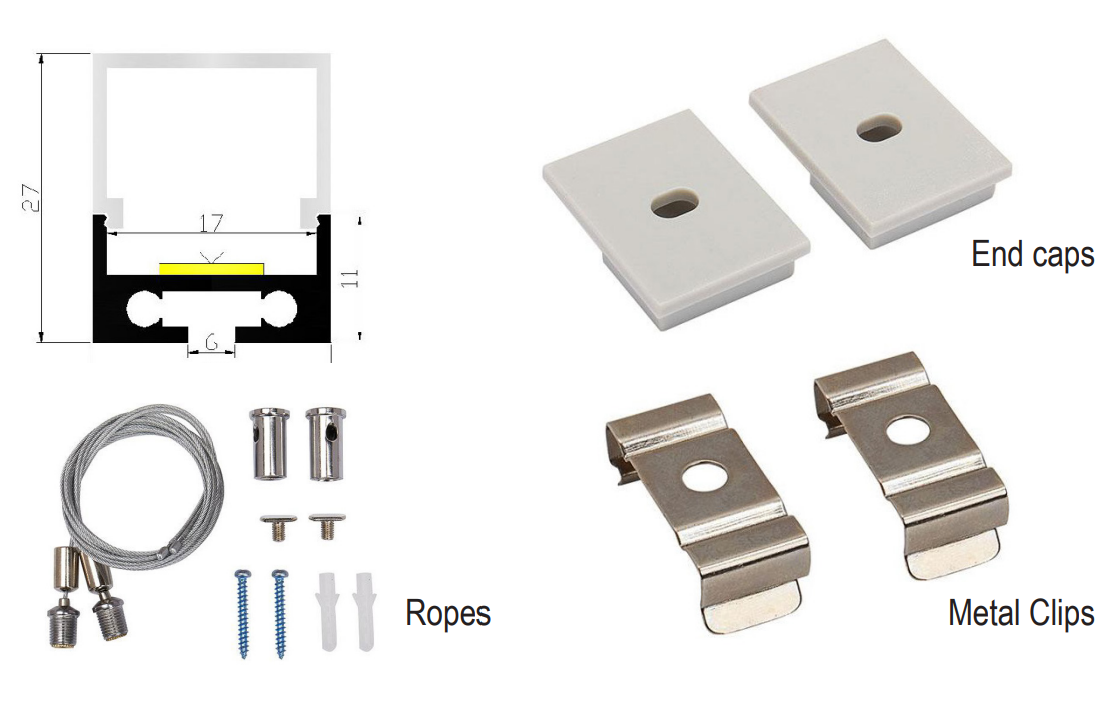 LED profile X19-T2027-2