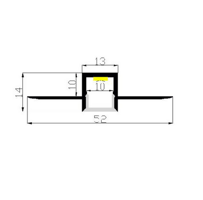 LED platre/construction profile X19-T5213