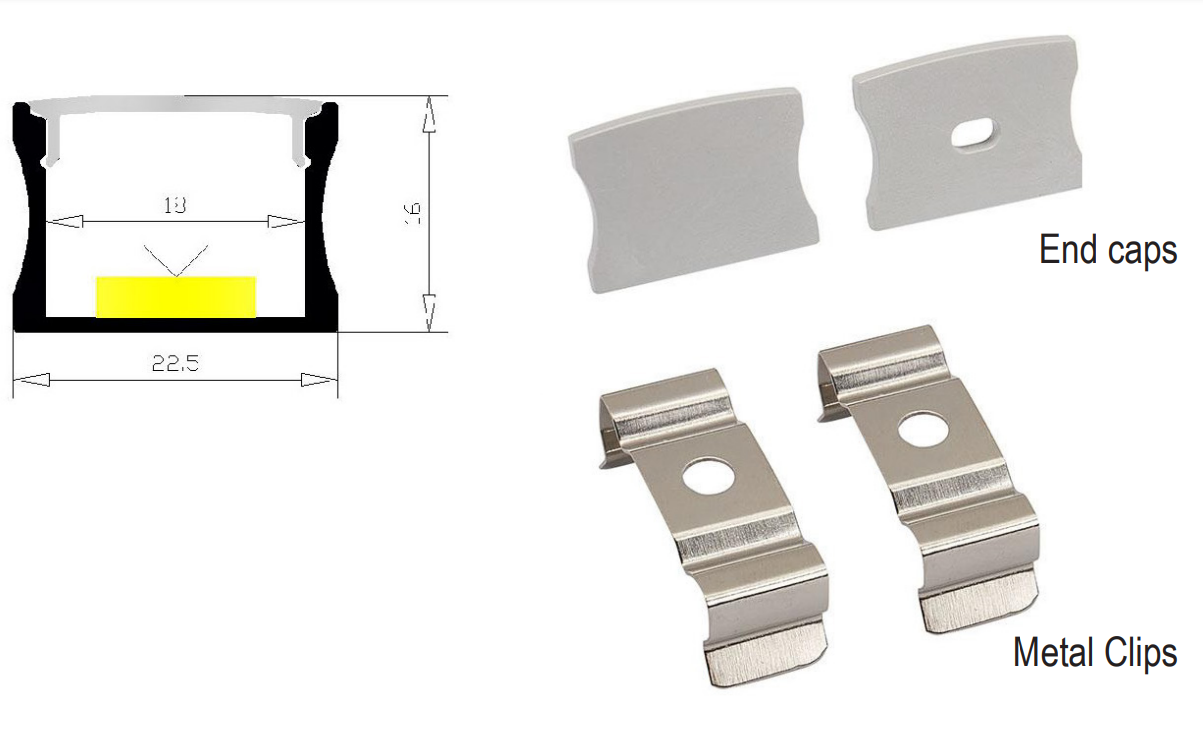 LED Profile X19-T2216