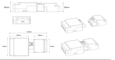 Connecteur enfichable UK - A07JN002-1K